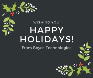 Boyce Technologies Holidays 2015